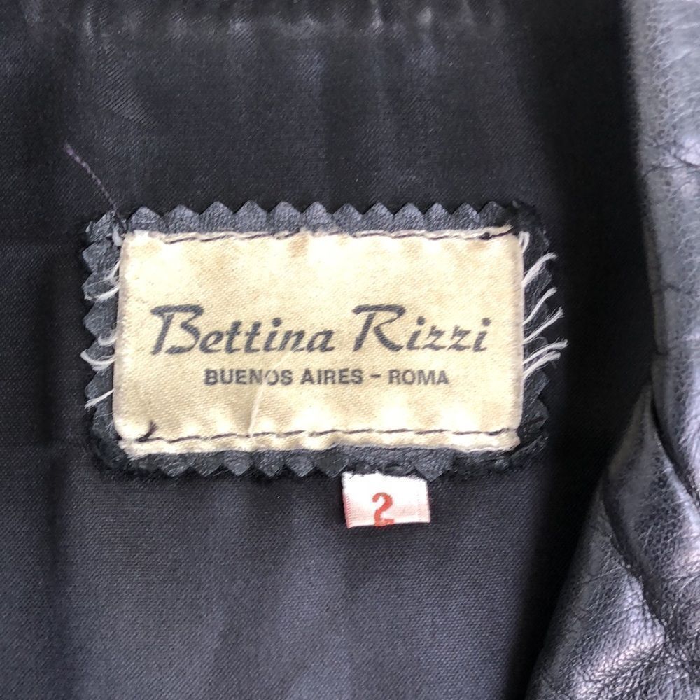 Vintage Bettina Rizzi leather coat - Picture 4 of 6